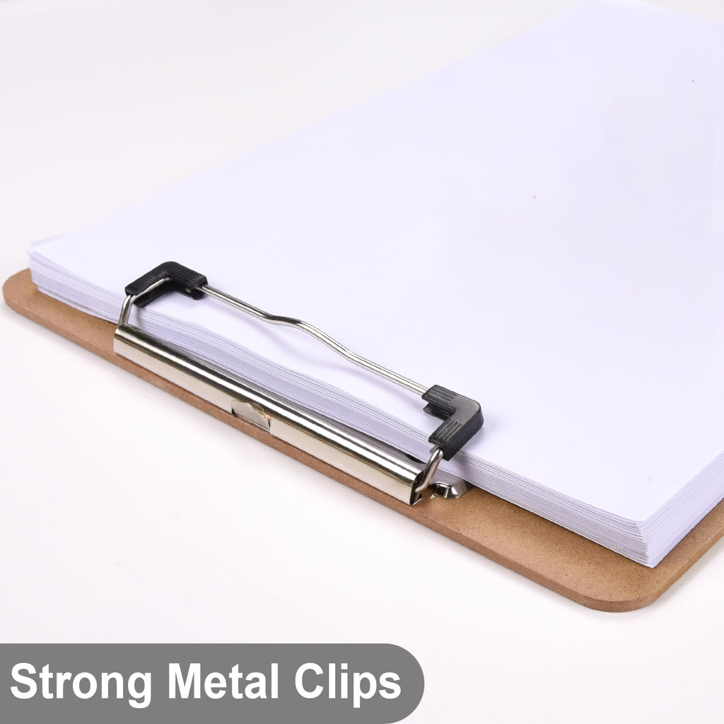 Macroclo Premium Wood Clipboard | Slim &amp; Heavy-Duty