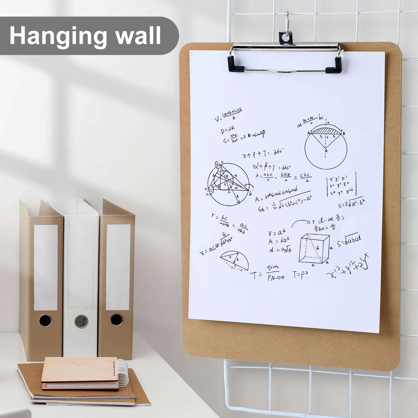 Macroclo Premium Wood Clipboard | Slim &amp; Heavy-Duty