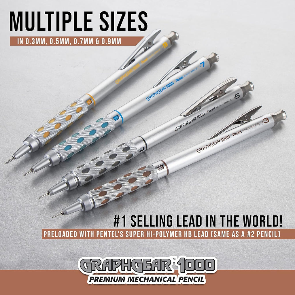 Pentel Graph Gear 1000 Mechanical Pencil | Professional Drafting Tool